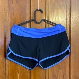Lululemon Speed Shorts -Size 6